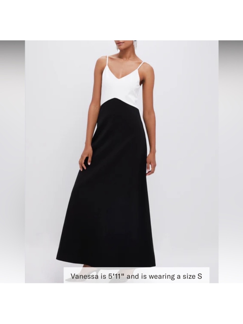 Tuckernuck Pomander Place Lorelei Two-Tone Black & White Maxi Dress